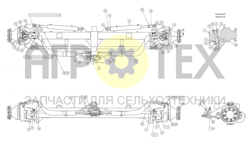 Чертеж Мост управляемый (ROST002-01)